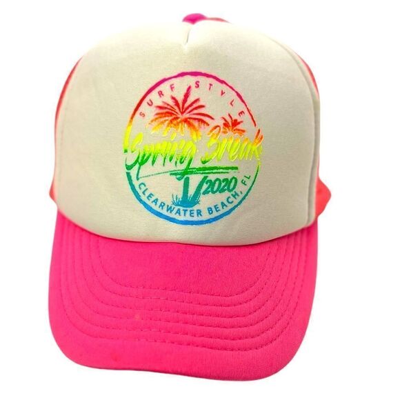 Spring break 2020 Florida Jersey shore style trucker hat snooki jwwow - Picture 1 of 14